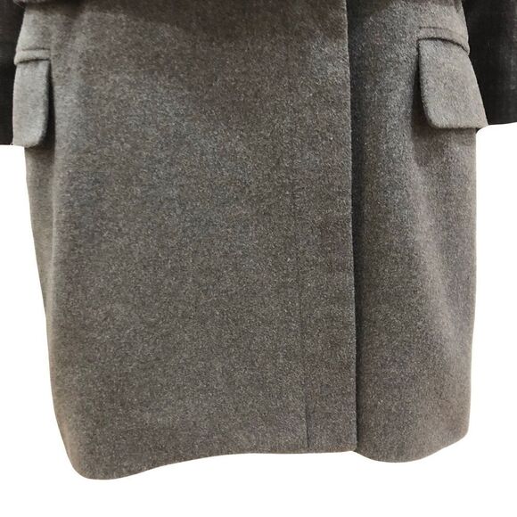 TIBI Coat Jacket, Gray, Size 0 - Picture 13 of 14